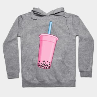 Strawberry Bubble Tea Hoodie